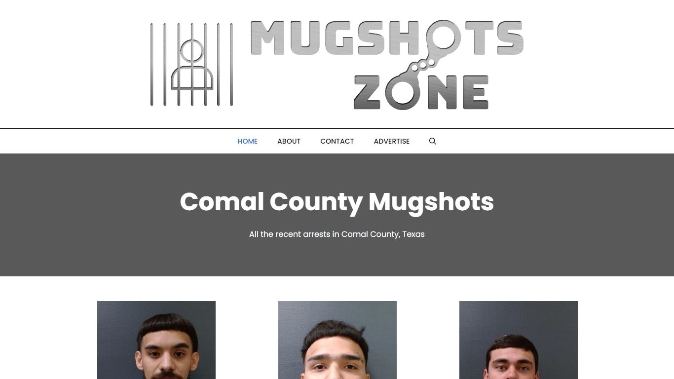 Comal County Mugshots Zone